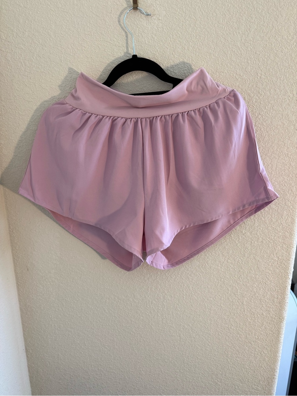 Vici Light Pink Flowy Skort Shorts
